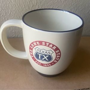 Lone Star Dallas Texas Coffee mug 1845 Ceramic souvenir